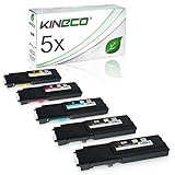 Kineco 5 Toner kompatibel für Dell C2660DN,...